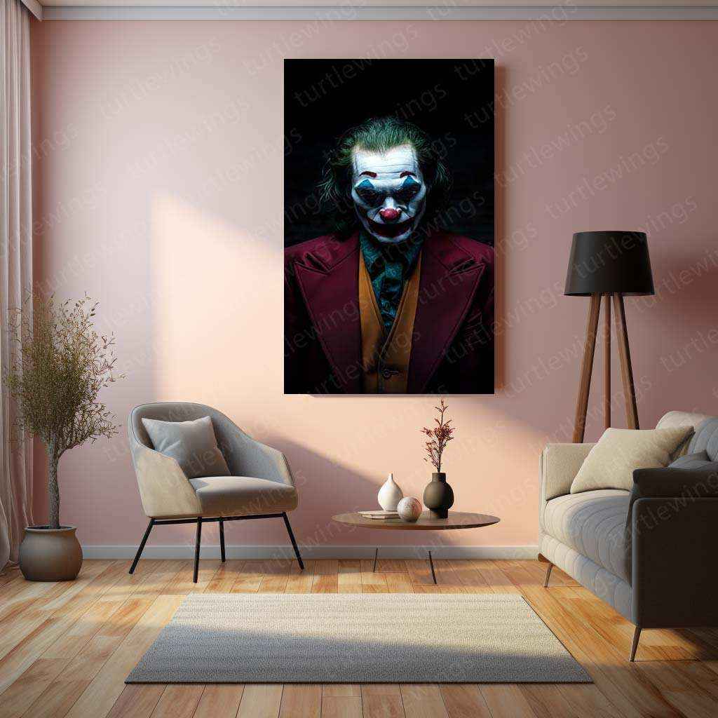 Epic Tonal Portrait of Joker - Captivating Photography - TURTLEWINGS