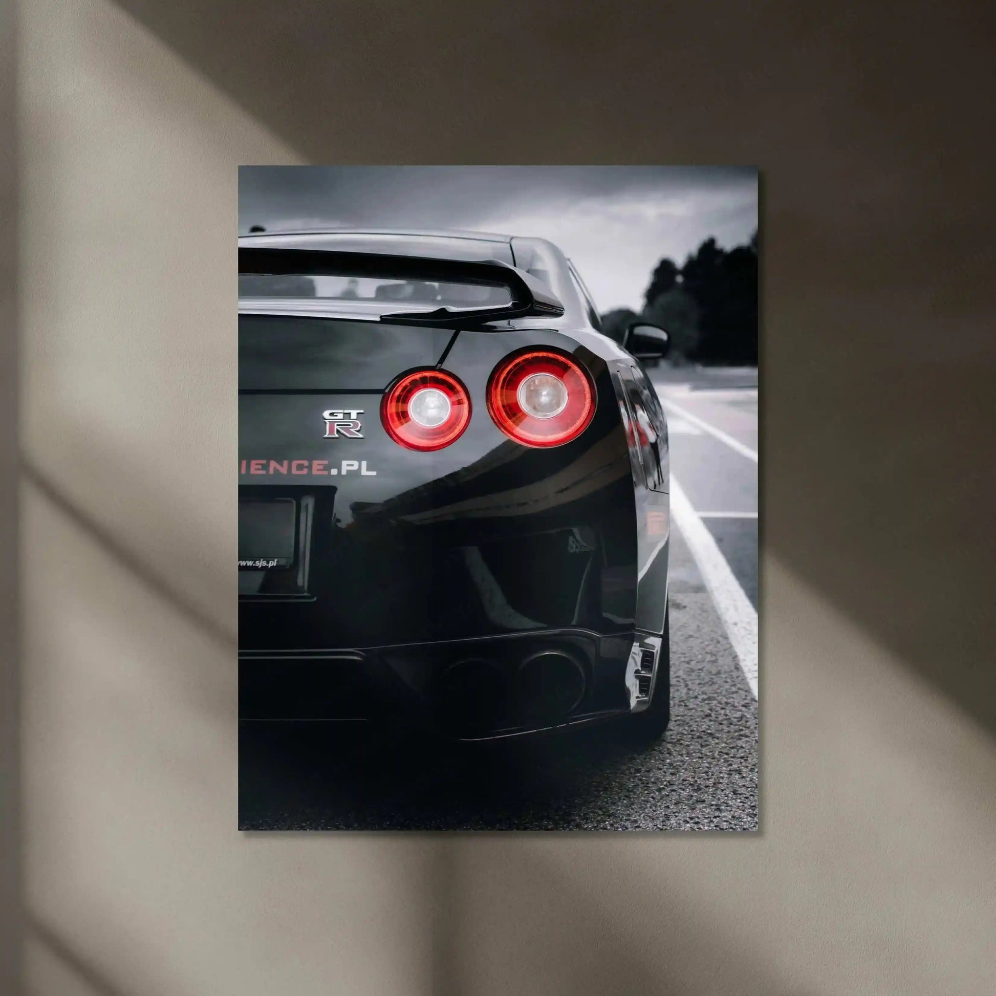 Nissan R35 GTR Neon LED Metal Frame â Ultimate Sports Car Wall Art 1 - TURTLEWINGS