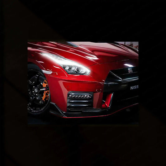 Nissan GT-R R35 Neon LED Metal Poster â JDM Supercar Wall Art for Racing Enthusiasts - TURTLEWINGS