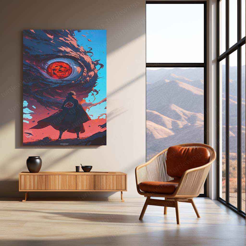 Obito Uchiha Metal Poster – The Shinobi Who Endured the Darkness - TURTLEWINGS