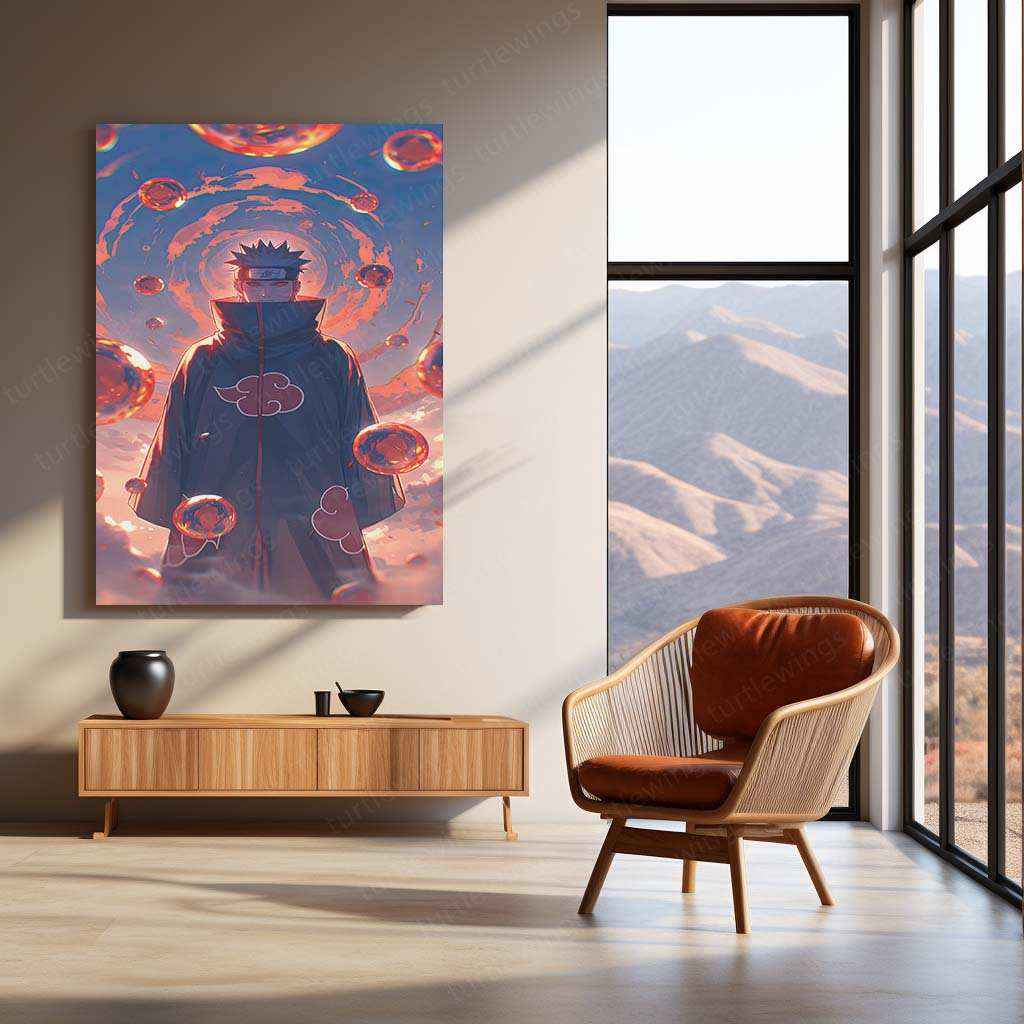 Obito Uchiha Metal Poster – The Shinobi Who Endured the Darkness - TURTLEWINGS