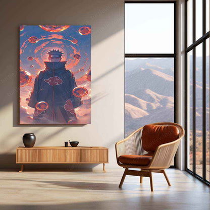 Obito Uchiha Metal Poster – The Shinobi Who Endured the Darkness - TURTLEWINGS