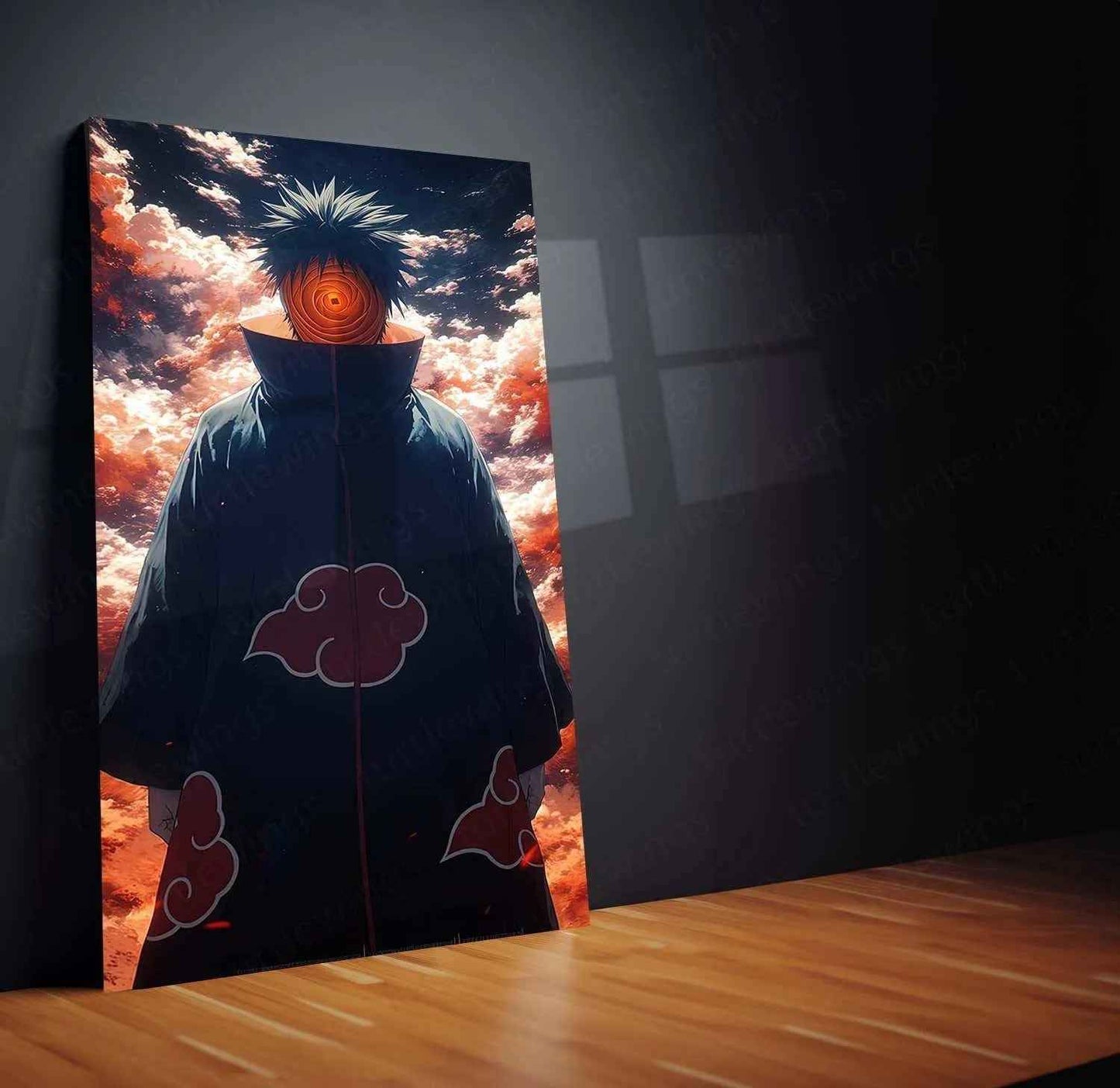 Obito Uchiha Metal Poster – The Shinobi Who Endured the Darkness (Copy) - TURTLEWINGS