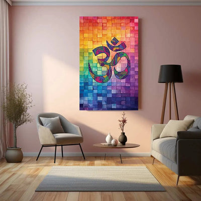 Om metal poster - TURTLEWINGS