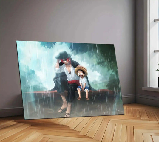 Anime Metal Poster | One Piece Luffy Metal Poster – Iconic Anime Wall Art - TURTLEWINGS