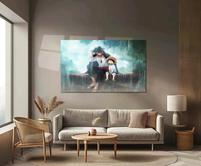 Anime Metal Poster | One Piece Luffy Metal Poster – Iconic Anime Wall Art - TURTLEWINGS