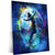 Lord Shiva Dancing on the Globe – Cosmic Energy Metal Poster