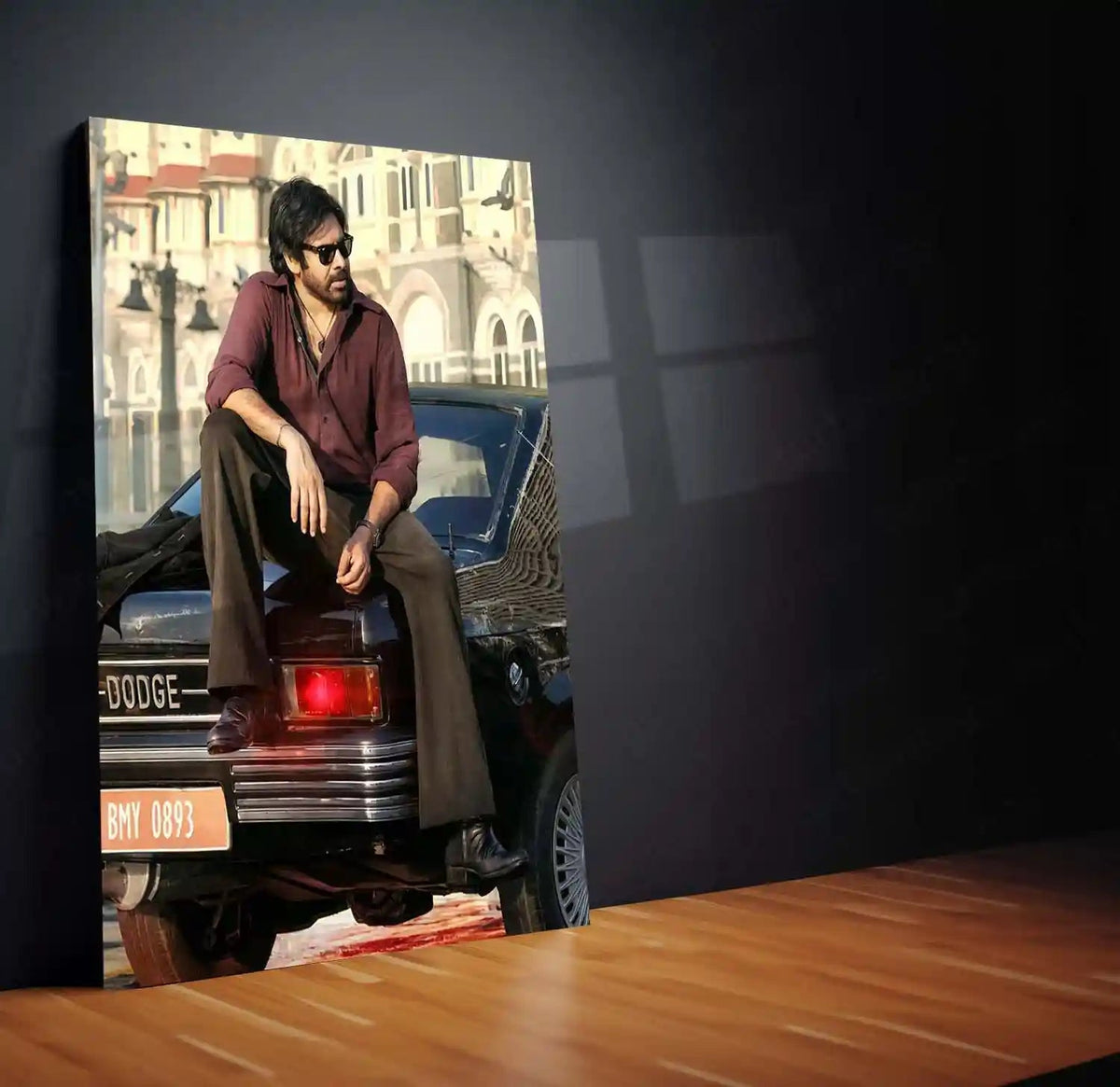 Pawan Kalyan – Power Star Metal Poster | Tollywood Icon Wall Frame 02 - TURTLEWINGS