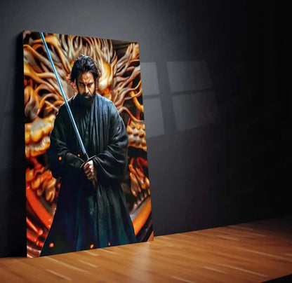 Pawan Kalyan – Power Star Metal Poster | Tollywood Icon Wall Frame 03 - TURTLEWINGS