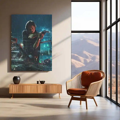 Pawan Kalyan – Power Star Metal Poster | Tollywood Icon Wall Frame 05 - TURTLEWINGS