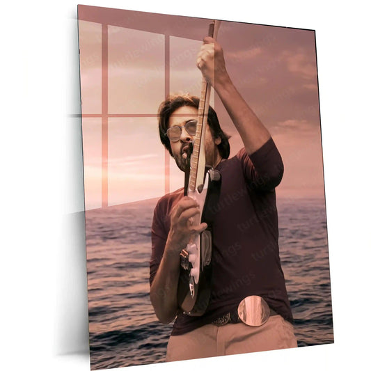Pawan Kalyan – Power Star Metal Poster | Tollywood Icon Wall Frame - TURTLEWINGS