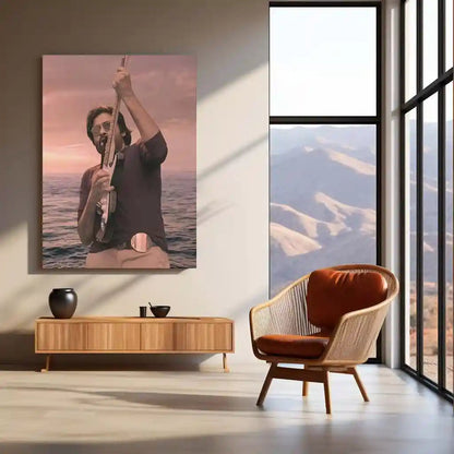 Pawan Kalyan – Power Star Metal Poster | Tollywood Icon Wall Frame - TURTLEWINGS