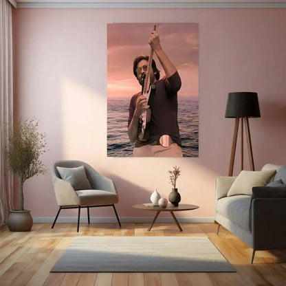 Pawan Kalyan – Power Star Metal Poster | Tollywood Icon Wall Frame - TURTLEWINGS