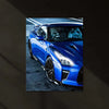 LED | ⚡ Nissan GT-R R35 Neon LED Metal Poster | Godzilla Supercar Wall Art | Modern JDM Glow Decor