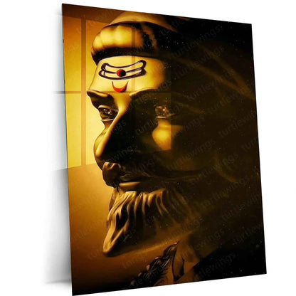 Chhtrapati Shivaji Maharaj Metal Poster - TURTLEWINGS