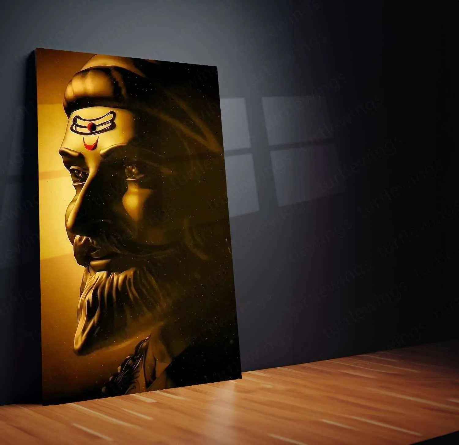 Chhtrapati Shivaji Maharaj Metal Poster - TURTLEWINGS