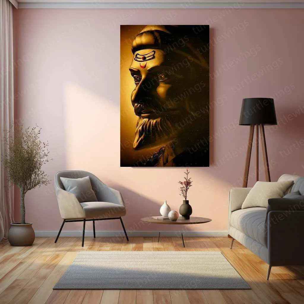 Chhtrapati Shivaji Maharaj Metal Poster - TURTLEWINGS