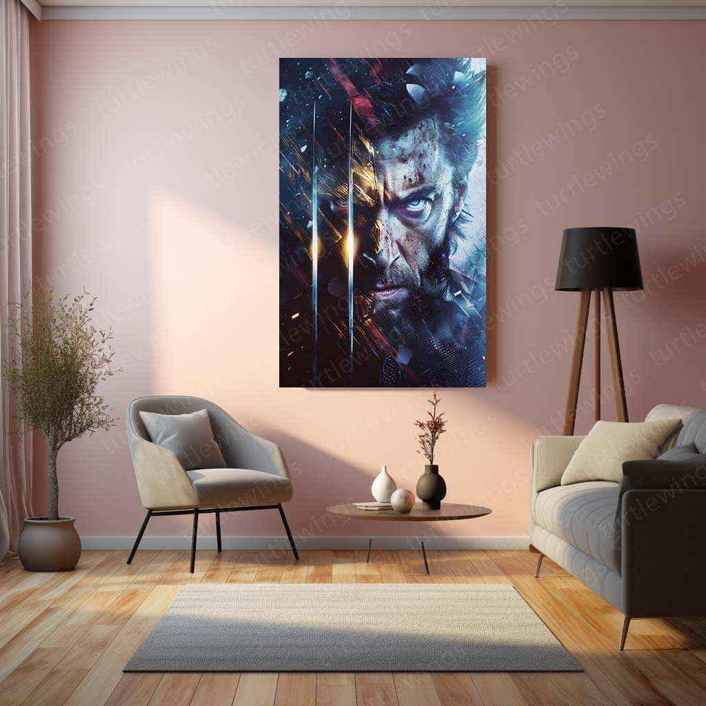 X-Men Movie Metal Poster | Marvel Superhero Wall Art | Cinematic Collectible Decor - TURTLEWINGS