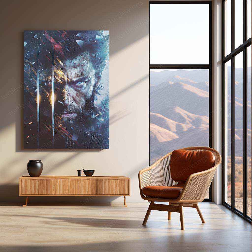 X-Men Movie Metal Poster | Marvel Superhero Wall Art | Cinematic Collectible Decor - TURTLEWINGS