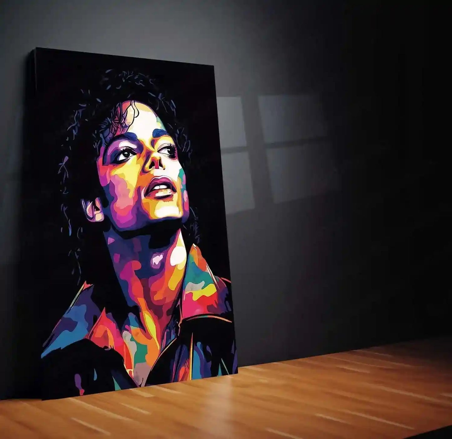 Michael Jackson Metal Poster | King of Pop Wall Art | Iconic Music Legend Decor - TURTLEWINGS