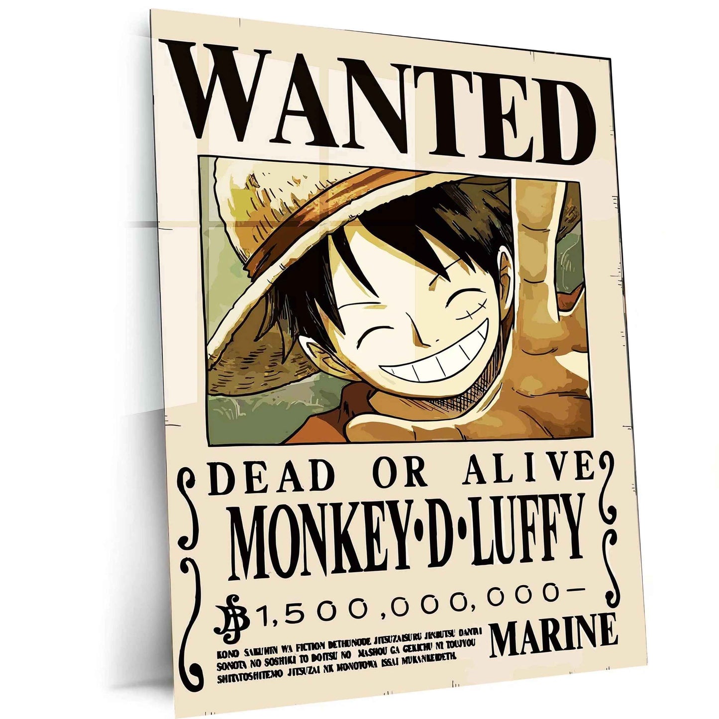 luffy Metal Poster | One Piece Awakening Art | Joy Boy Anime Wall Decor (Copy) - TURTLEWINGS