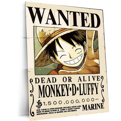luffy Metal Poster | One Piece Awakening Art | Joy Boy Anime Wall Decor (Copy) - TURTLEWINGS