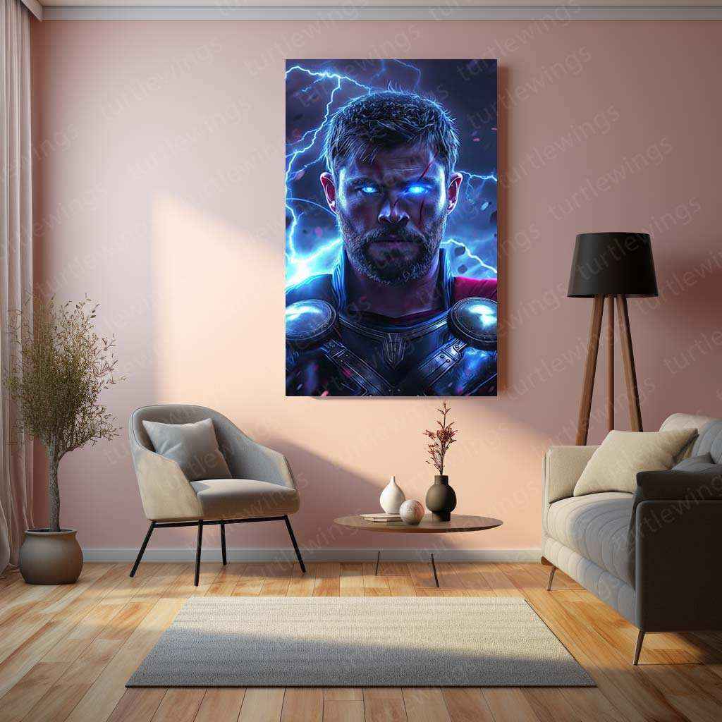Thor - The Mighty God of Thunder Marvel Art - TURTLEWINGS
