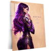 Game Metal Poster | Reyna – Only Vengeance Metal Poster Valorant Inspired Wall Art | Dark Power Gaming Metal Frame