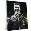 Cristiano Ronaldo – Metal Frame | Iconic Football Wall Art 01