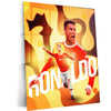 Cristiano Ronaldo – Metal Frame | Iconic Football Wall Art 02