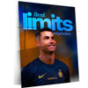Quote Metal Poster | Cristiano Ronaldo – Break Limits, Not Promises Metal Frame Unstoppable Discipline, Commitment & Elite Standards Quote Wall Art | Champion Mentality Metal Poster