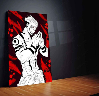 Ryomen Sukuna – Jujutsu Kaisen Metal Poster - TURTLEWINGS