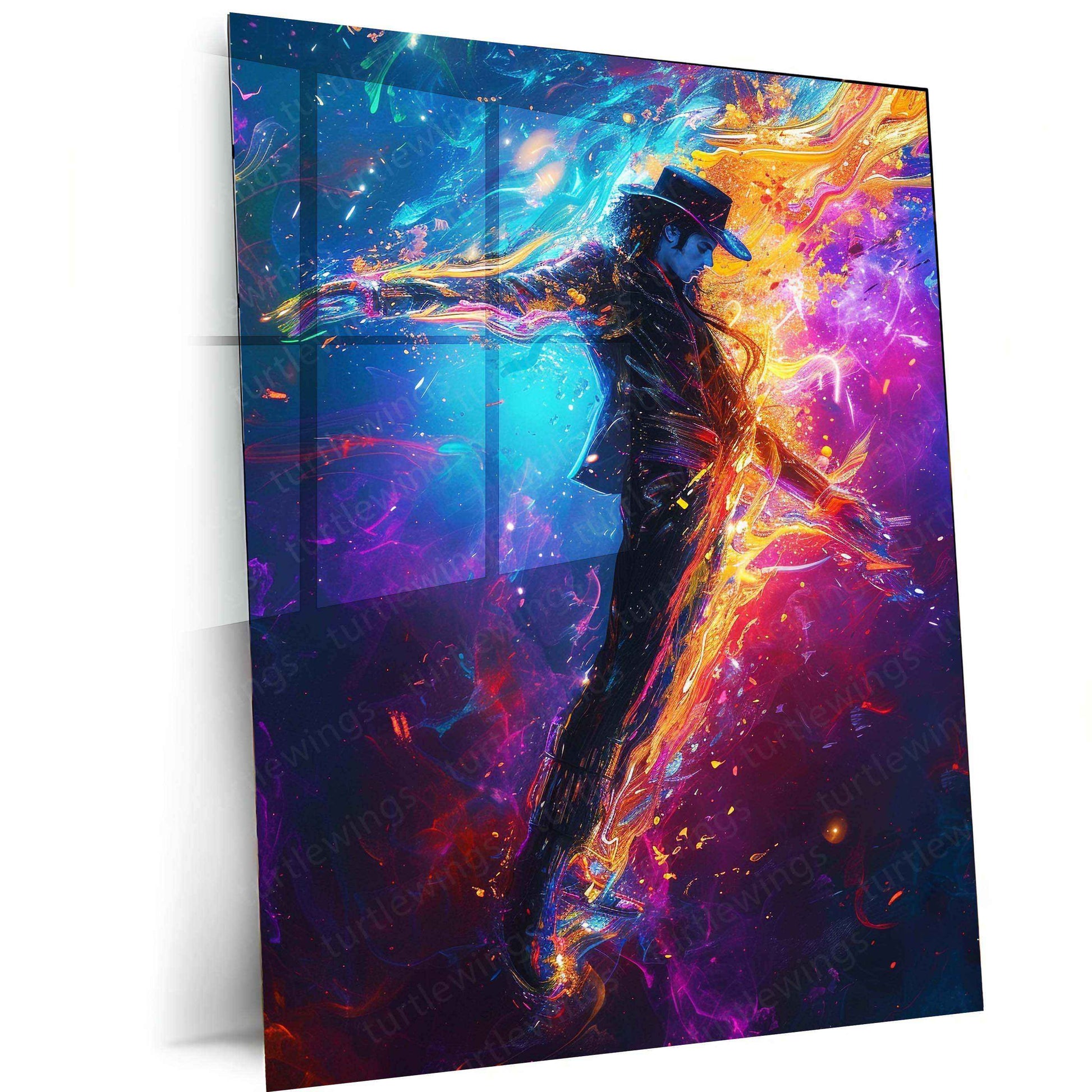 Michael Jackson Full-Body Wallpaper – Iconic Metal Poster - TURTLEWINGS