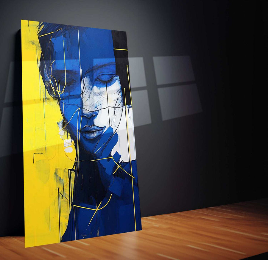 Abstract Art Metal Poster | Modern Wall Decor | Aesthetic & Contemporary Artwork