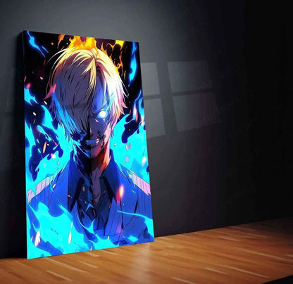Sanji Metal Poster – The Black Leg Pirate Chef - TURTLEWINGS