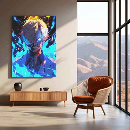 Sanji Metal Poster – The Black Leg Pirate Chef - TURTLEWINGS