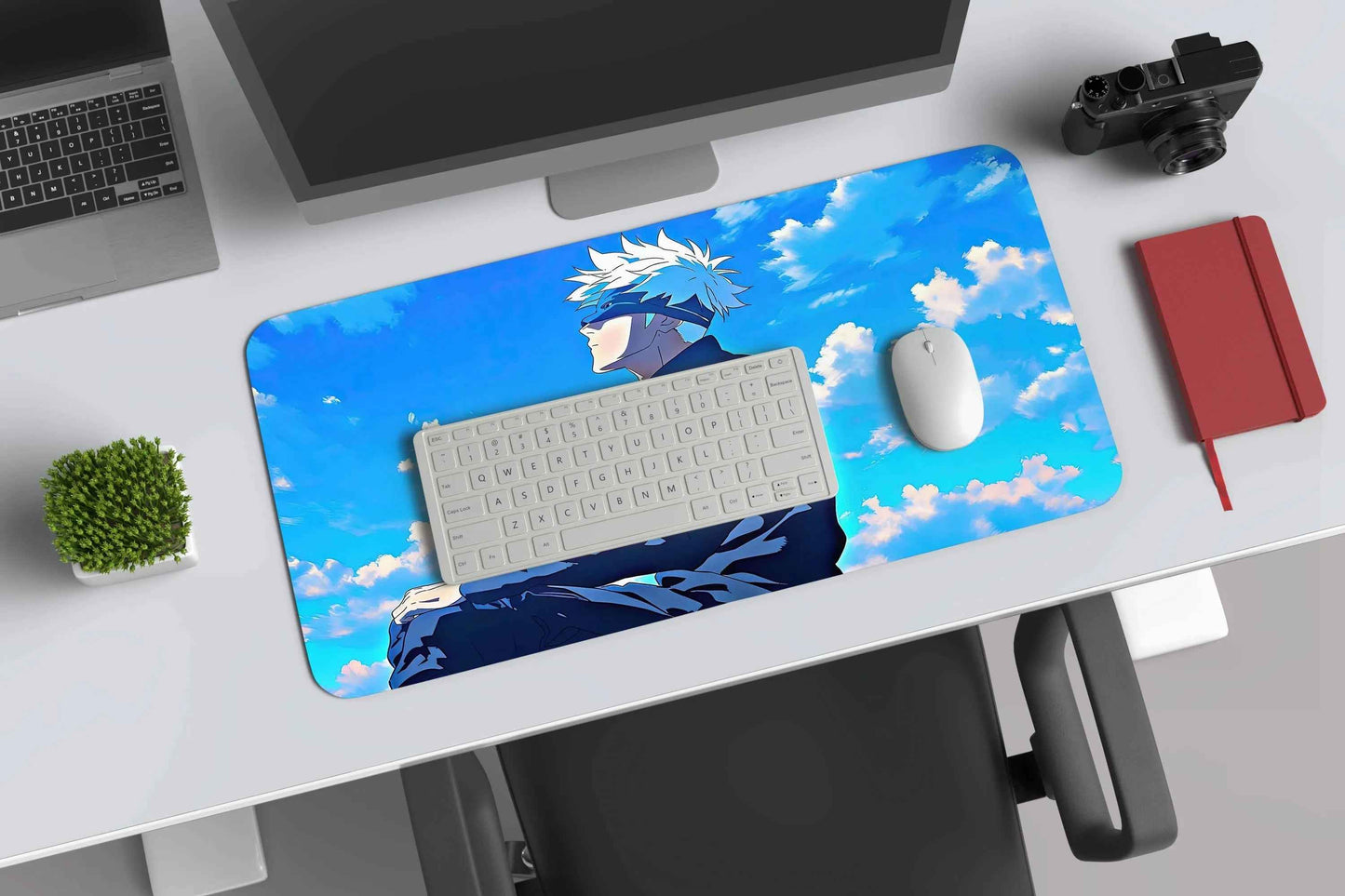 saturo gojo jujutsu kaisen anime deskmat - TURTLEWINGS