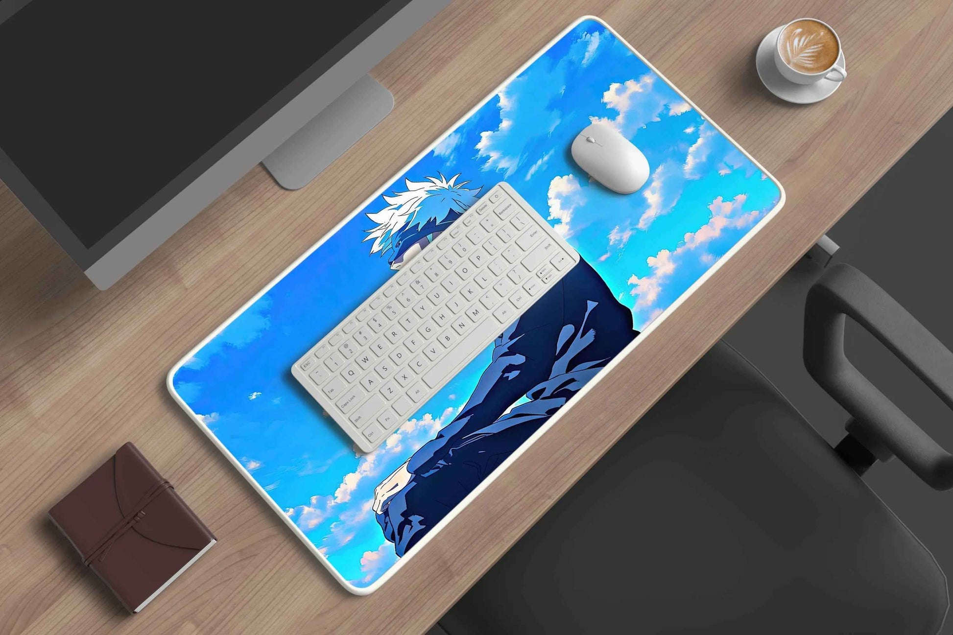 saturo gojo jujutsu kaisen anime deskmat - TURTLEWINGS