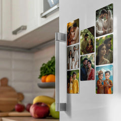 Custom Fridge Magnets Set of 8 ( 60 x 80 mm)