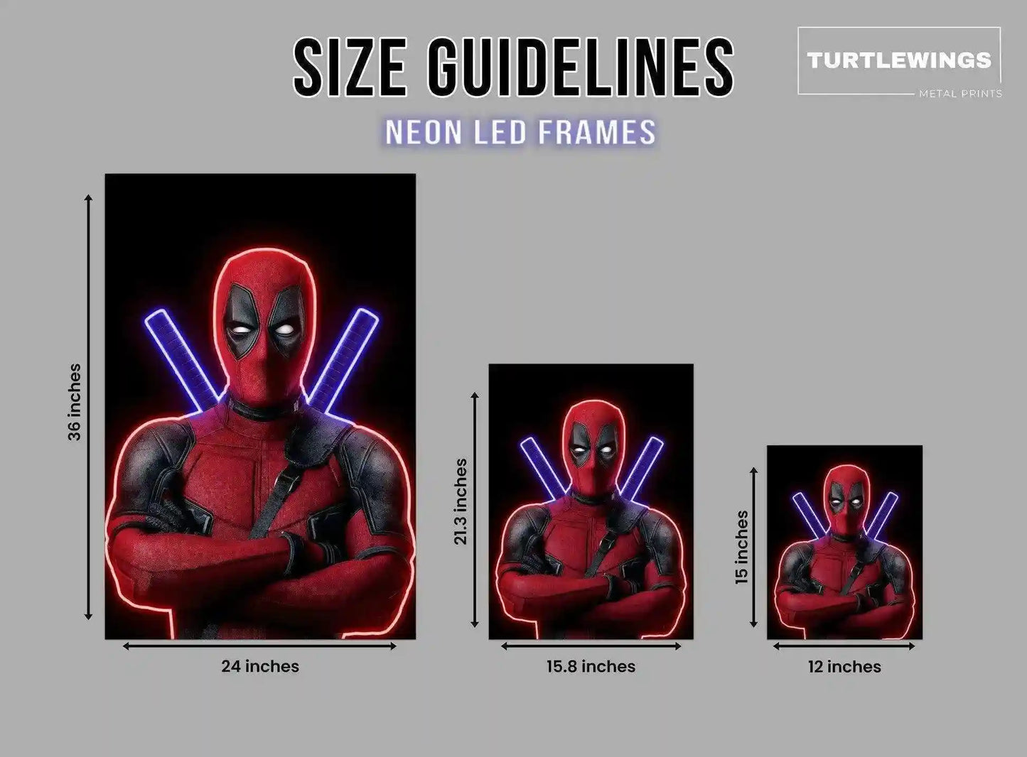 Cyberpunk: David & Lucy Moon Neon LED Metal Poster - TURTLEWINGS