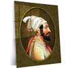 Chhatrapati Shivaji Maharaj Metal Frame - Honoring the Great Maratha Leader 2