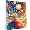 Pikachu Pokémon Illustration Poster – Gazing into the Electric Future