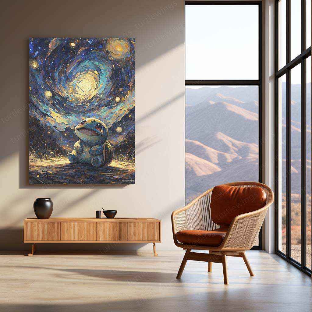 Bulbasaur Oil Painting Poster – Classic Pokémon Art Illustration - TURTLEWINGS