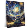 Bulbasaur Oil Painting Poster – Classic Pokémon Art Illustration