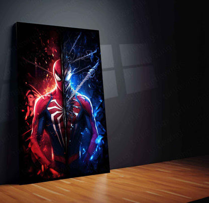 Spider-Man Metal Poster – Web-Slinging Hero | Marvel Comics Wall Art 3 - TURTLEWINGS