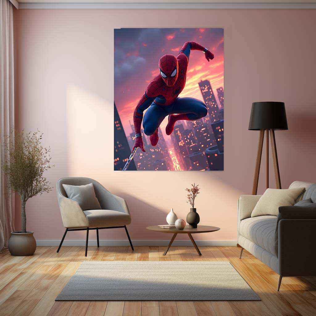 Spider-Man Metal Poster - TURTLEWINGS