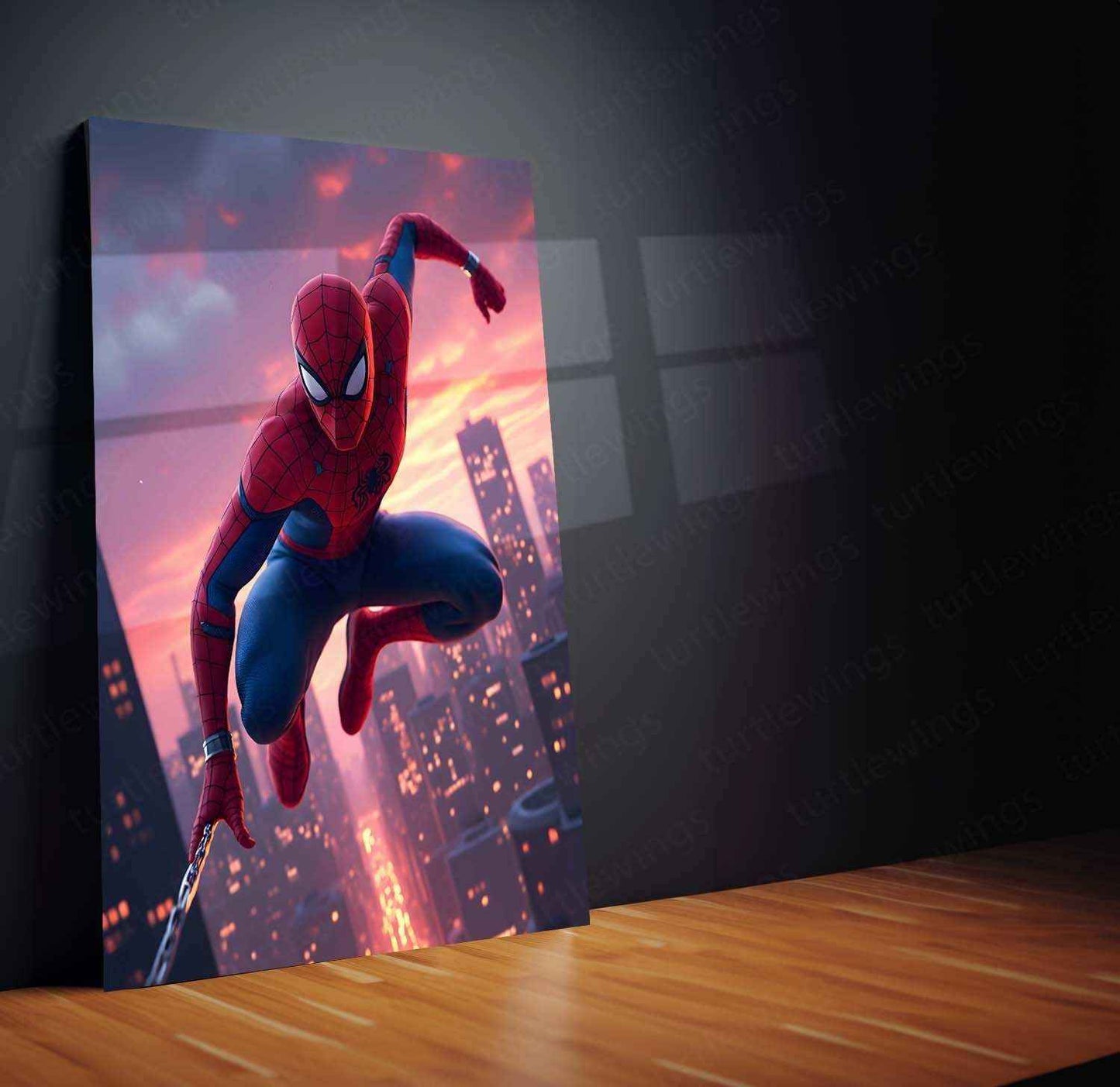 Spider-Man Metal Poster - TURTLEWINGS