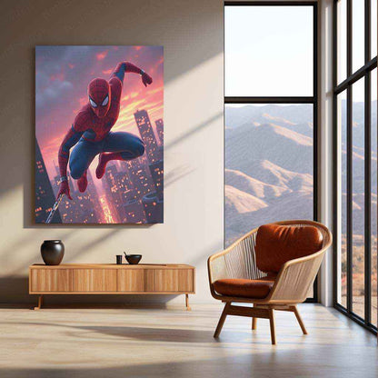 Spider-Man Metal Poster - TURTLEWINGS