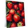 Urban Aesthetic Metal Poster | Strawberry Art Metal Poster – Sweet & Stylish Decor