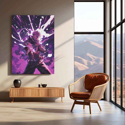 Sukuna Metal Poster – King of Curses | Jujutsu Kaisen Wall Art | Dark Power Decor - TURTLEWINGS